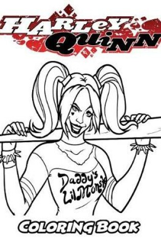 Cover of Harley Quinn Coloring Book