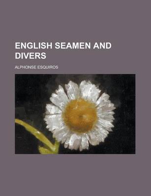 Book cover for English Seamen and Divers