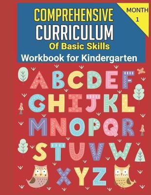 Cover of Curriculum Kindergarten 8 Month Comprehensive Curriculum of Basic Skills Workbook for Kindergarten