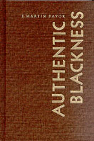 Cover of Authentic Blackness