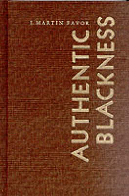 Cover of Authentic Blackness