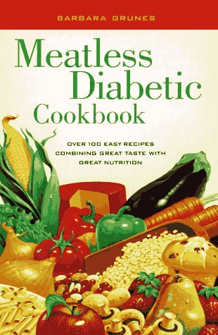 Book cover for Meatless Diabetic Cookbook