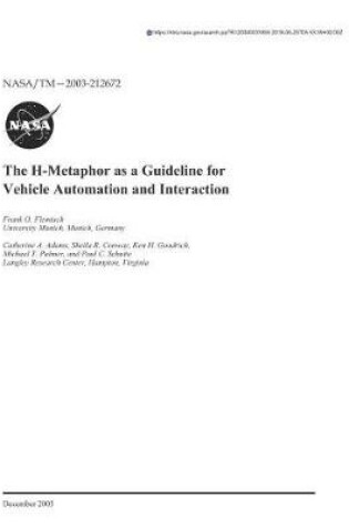 Cover of The H-Metaphor as a Guideline for Vehicle Automation and Interaction