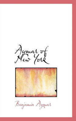 Book cover for Aymar of New York