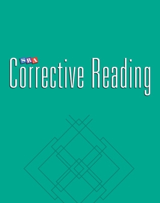 Book cover for Corrective Reading Comprehension Level C, Blackline Masters