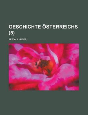 Book cover for Geschichte Osterreichs (5 )