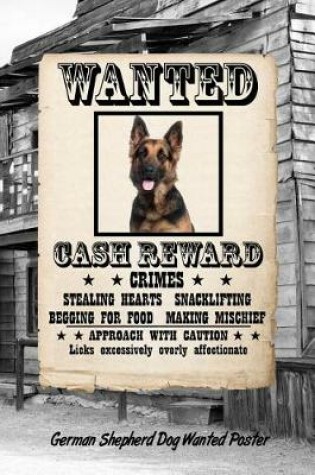 Cover of German Shepherd Dog Wanted Poster