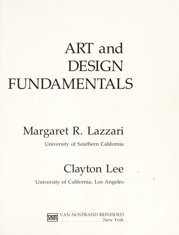 Book cover for Art and Design Fundamentals