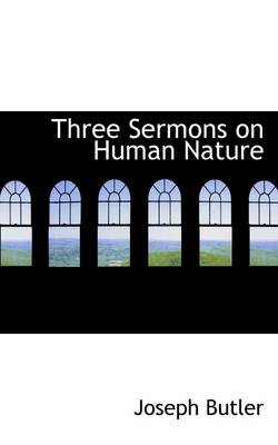 Book cover for Three Sermons on Human Nature