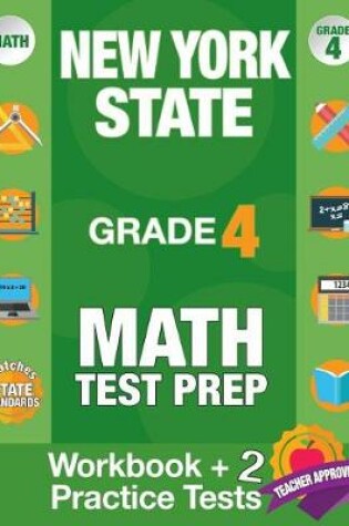 Cover of New York State Grade 4 Math Test Prep