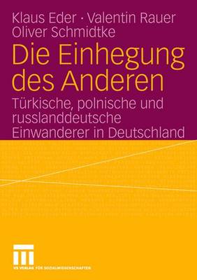 Book cover for Die Einhegung des Anderen