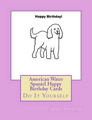 Book cover for American Water Spaniel Happy Birthday Cards