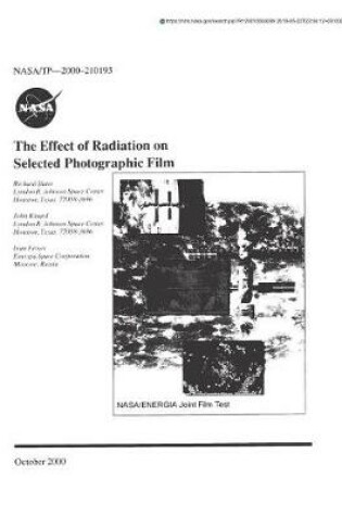 Cover of The Effect of Radiation on Selected Photographic Film