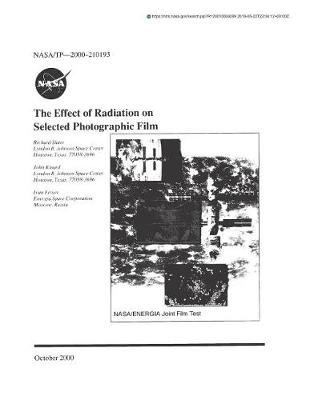 Book cover for The Effect of Radiation on Selected Photographic Film