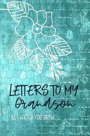 Cover of Letters to my Grandson Journal-Grandparents Journal Appreciation Gift-Lined Notebook To Write In-6"x9" 120 Pages Book 13