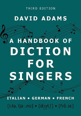 Book cover for A Handbook of Diction for Singers