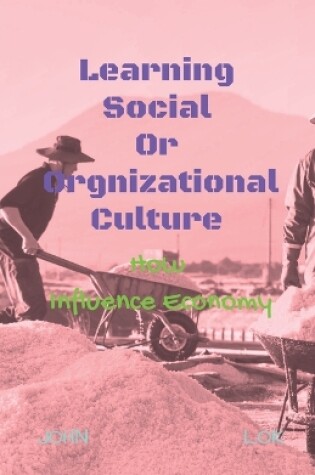 Cover of Learning Social Or Orgnizational Culture