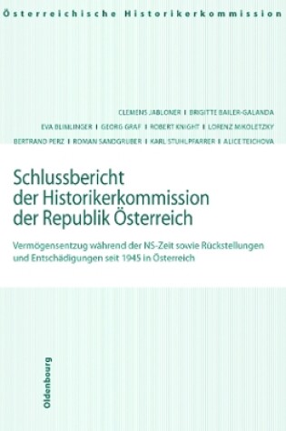 Cover of Schlussbericht Der Historikerkommisison Der Republik Osterreich