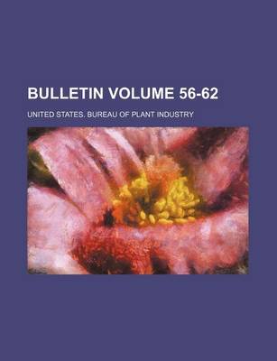 Book cover for Bulletin Volume 56-62