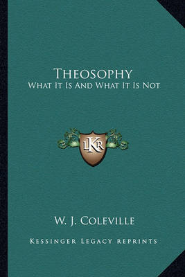 Book cover for Theosophy