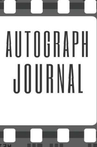 Cover of Autograph Journal