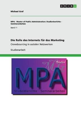 Book cover for Die Rolle des Internets für das Marketing