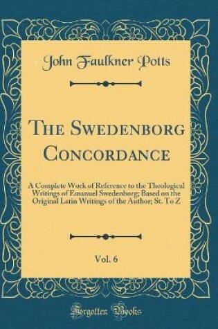 Cover of The Swedenborg Concordance, Vol. 6