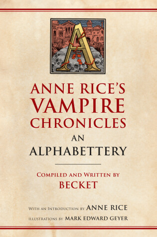 Cover of Anne Rice's Vampire Chronicles An Alphabettery