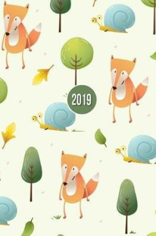 Cover of 2019 Planner; Foxy