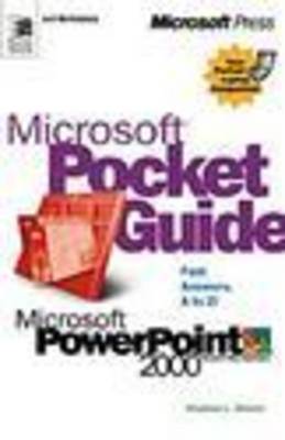 Book cover for Microsoft Pocket Guide to PowerPoint 2000