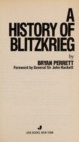 Book cover for History/Blitzkrieg