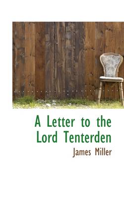 Book cover for A Letter to the Lord Tenterden