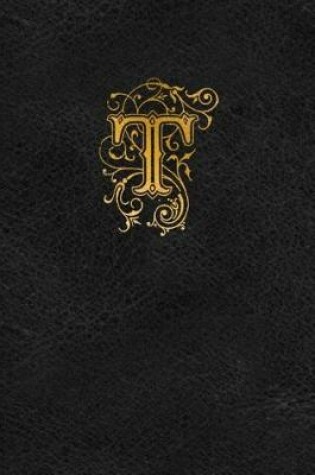 Cover of Old English Monogram Journal - Letter T