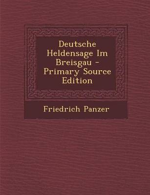 Book cover for Deutsche Heldensage Im Breisgau