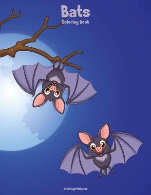 Book cover for Bats Coloring Book 1