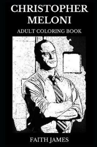 Cover of Christopher Meloni Adult Coloring Book
