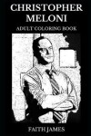 Book cover for Christopher Meloni Adult Coloring Book