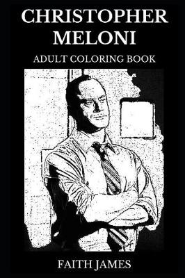 Cover of Christopher Meloni Adult Coloring Book