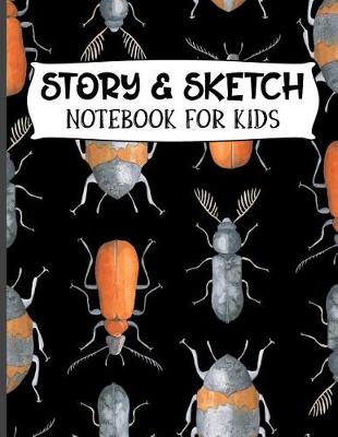 Book cover for Story & Sketch Notebook for Kids