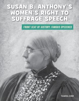 Book cover for Susan B. Anthony's Women's Right to Suffrage Speech