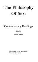 Book cover for Philosophy of Sex Clo CB
