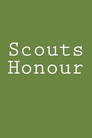 Cover of Scouts Honour