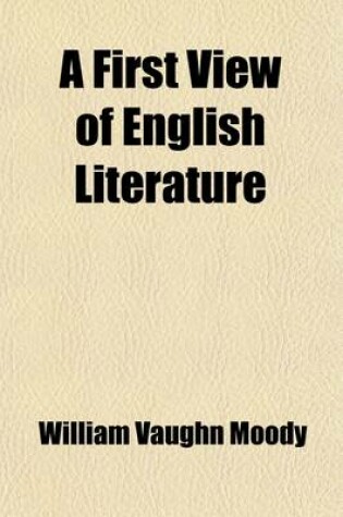 Cover of A First View of English Literature