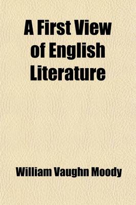 Book cover for A First View of English Literature