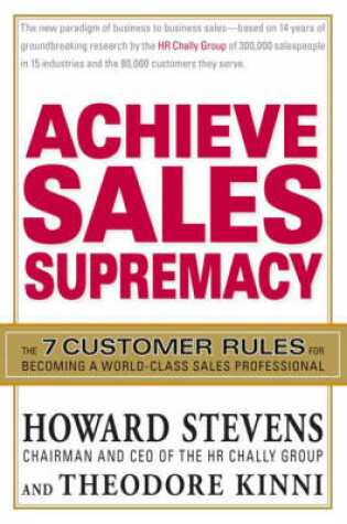 Cover of Achieve Sales Supremacy