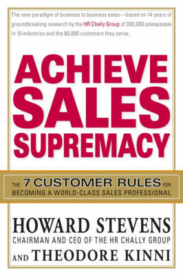Book cover for Achieve Sales Supremacy