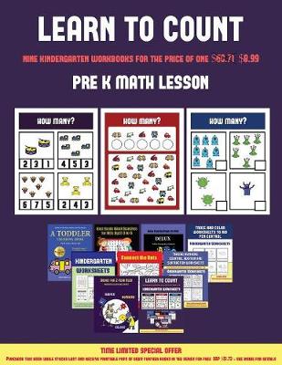 Cover of Pre K Math Lesson (Learn to count for preschoolers)