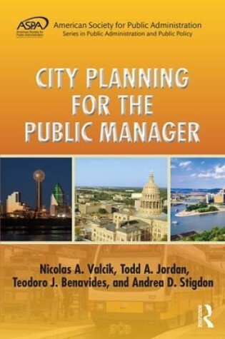 Cover of City Planning for the Public Manager