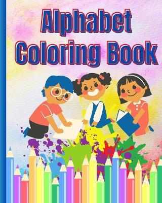 Book cover for Alphabet Coloring Book