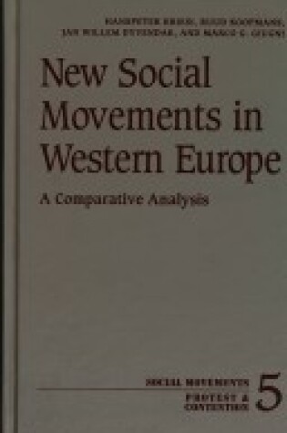 Cover of New Social Movements in Western Europe